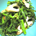 かざぴー's cooksnap of when they made 春菊とかまぼこ金のゴマ和え物.