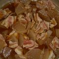じょうじょうちゃん's cooksnap of when they made 土鍋で♪大根のベーコン煮.