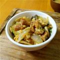 キアーロ's cooksnap of when they made 困ったときの！？唐揚げ親子丼.