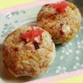 シャア専用料理長's cooksnap of when they made たこ焼き風おにぎり.