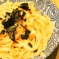 yukanosuke's cooksnap of when they made たらこスパゲティ.