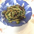 Hiちー's cooksnap of when they made ゴーヤの塩昆布和え.