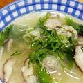 QOO36's cooksnap of when they made 簡単！肉団子と春雨のスープ.