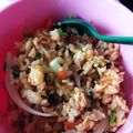 ふちこさんさん's cooksnap of when they made 簡単♪パラパラチャーハン☆.