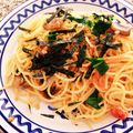 キミダワス's cooksnap of when they made 美味♪たらこスパゲティ.