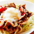 きゃりん♥︎'s cooksnap of when they made 麺つゆマヨのスタミナ満点❤サラダうどん.