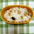 くま's cooksnap of when they made 半洋風豆ご飯.
