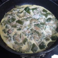 はちみつかなこ's cooksnap of when they made 学校給食採用のゴーヤの卵オムレツ.