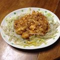 emi0015's cooksnap of when they made 絶品☆チキンのチリ玉丼☆.