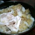 TRYSキョーヘー's cooksnap of when they made 雪みたい？あったか大根おろし～.