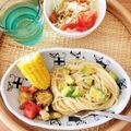 xxモコごんxx's cooksnap of when they made 牛乳でつくるタラコアボカドクリームスパ.