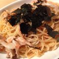 Tomomims's cooksnap of when they made ソテーが決め手✿たらことしめじのパスタ✿.