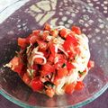 こりねりか's cooksnap of when they made そら豆とトマトの冷やし麺.