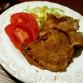 あやじー's cooksnap of when they made とにかく簡単！豚の生姜焼き！.