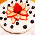 カノ×キド's cooksnap of when they made 超簡単☆パパッとレアチーズケーキ☆.