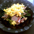 ЯÅ∫'s cooksnap of when they made ほうれん草とベーコンのバター炒め.