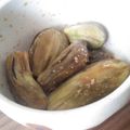 みつばぁち's cooksnap of when they made 魚焼グリルで焼き茄子、マスタード醤油かけ.