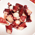 よっちru's cooksnap of when they made 簡単タパス！タコのクレイジーソルト炒め.