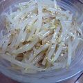 しゅうShu's cooksnap of when they made 簡単☆もやしナムル.