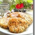 pappatyan's cooksnap of when they made ♡あるものだけ焼きおむすび～♡.