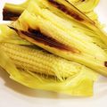 azusayama's cooksnap of when they made シャキッと甘い～♪ヤングコーンの蒸し焼き.