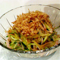 はまサン's cooksnap of when they made みょうがときゅうりとじゃこのサラダ.