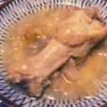 tuuuuuuuna's cooksnap of when they made 母の味 手羽元玉ねぎ煮込み.