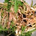 ☆chocola's cooksnap of when they made シャキシャキ大根と水菜の海苔サラダ♫.