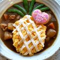 vivian☆'s cooksnap of when they made ふわとろ卵とチーズのパイナップルカレー☆.