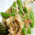 PePeたろー's cooksnap of when they made まいうースナップエンドウ炒め.