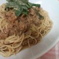 里沙ちゃん's cooksnap of when they made 優しい味!!おろしとツナの和風パスタ.