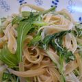 タニャムギュチン's cooksnap of when they made お鍋の残り野菜で☆簡単！まかないパスタ.