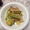 ruru1123's cooksnap of when they made アスパラとポテトのマヨチーズ炒め☆.