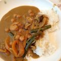 まいうぅ's cooksnap of when they made 簡単♪海老と豆のココナッツカレー.
