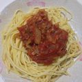 まっすん822's cooksnap of when they made 余り物野菜と挽肉で★簡単ミートソース.