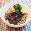 バカリャウ's cooksnap of when they made さっぱり茄子の薬味おろしそば.