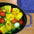 インワ's cooksnap of when they made ストウブで野菜とソーセージの蒸し煮.