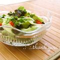 矢切のねぎちゃん's cooksnap of when they made レタスとわかめのマスタードサラダ.