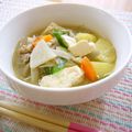 runa10's cooksnap of when they made 子供が喜ぶ！我が家の豚汁♪.