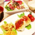 夏鈴奈's cooksnap of when they made 鶏ミンチで味噌味のつくね？ハンバーグ？.