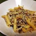 やまぷん's cooksnap of when they made パスタ☆塩鯖とシメジのペペロンチーノ.