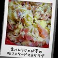 MysticRose's cooksnap of when they made 生ハムとじゃが芋の粒マスタードマヨサラダ.