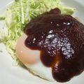 ピーチミルク's cooksnap of when they made ハンバーグ.