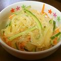 ゆっしーちゃん's cooksnap of when they made 春雨サラダ.