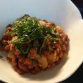 ちばみえ's cooksnap of when they made 納豆プラス★.