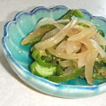 きらり流れ星's cooksnap of when they made ししとうピーマン玉ねぎの塩炒め.