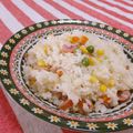 赤い電話's cooksnap of when they made 炊飯器でピラフ⭐️.