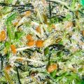 しんちゃのすけ's cooksnap of when they made みず菜のネバとろサラダ☆.