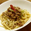 chou*'s cooksnap of when they made チューちゃんの肉みそとねぎde和風パスタ.