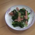 きらり流れ星's cooksnap of when they made ほうれん草のベーコン炒め.